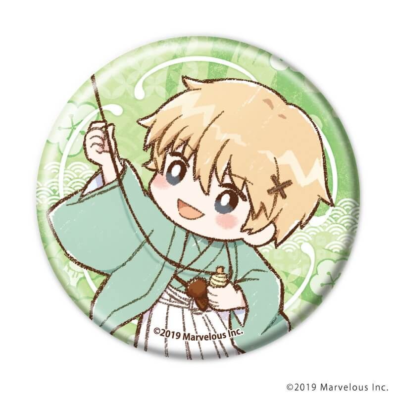 缶バッジ「ルーンファクトリー４スペシャル」16/お正月ver. ブラインド(7種)(グラフアートイラスト)