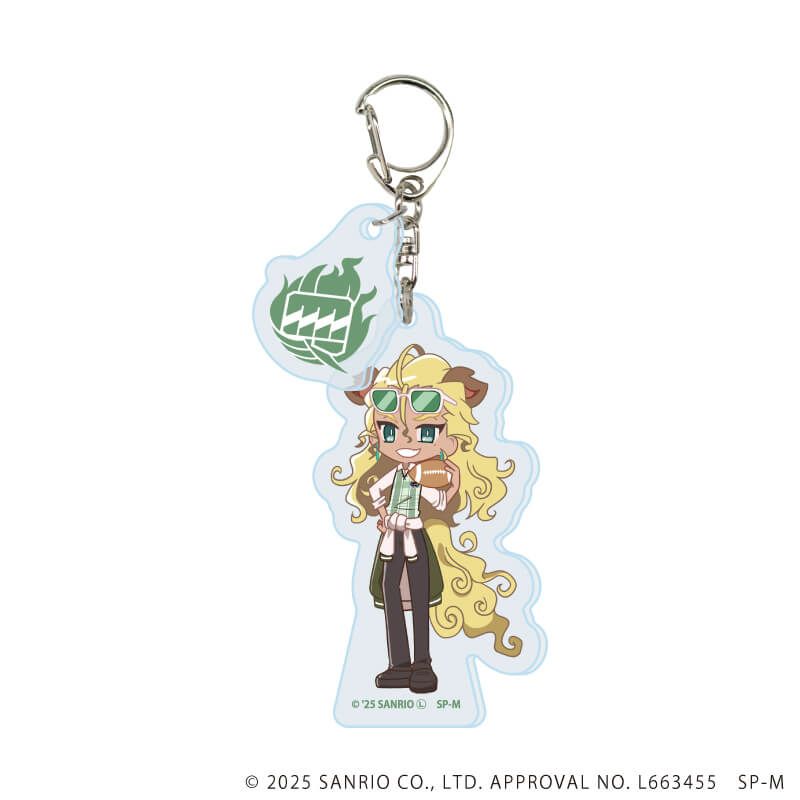 パーツ付きアクリルキーホルダー「SHOW BY ROCK!!」07/コンプリートセット(全8種)(ミニキャライラスト)