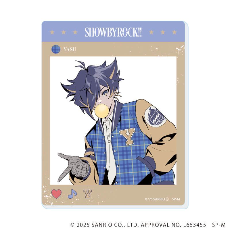 アクリルカード「SHOW BY ROCK!!」42/コンプリートセット(全8種)(描き下ろしイラスト)