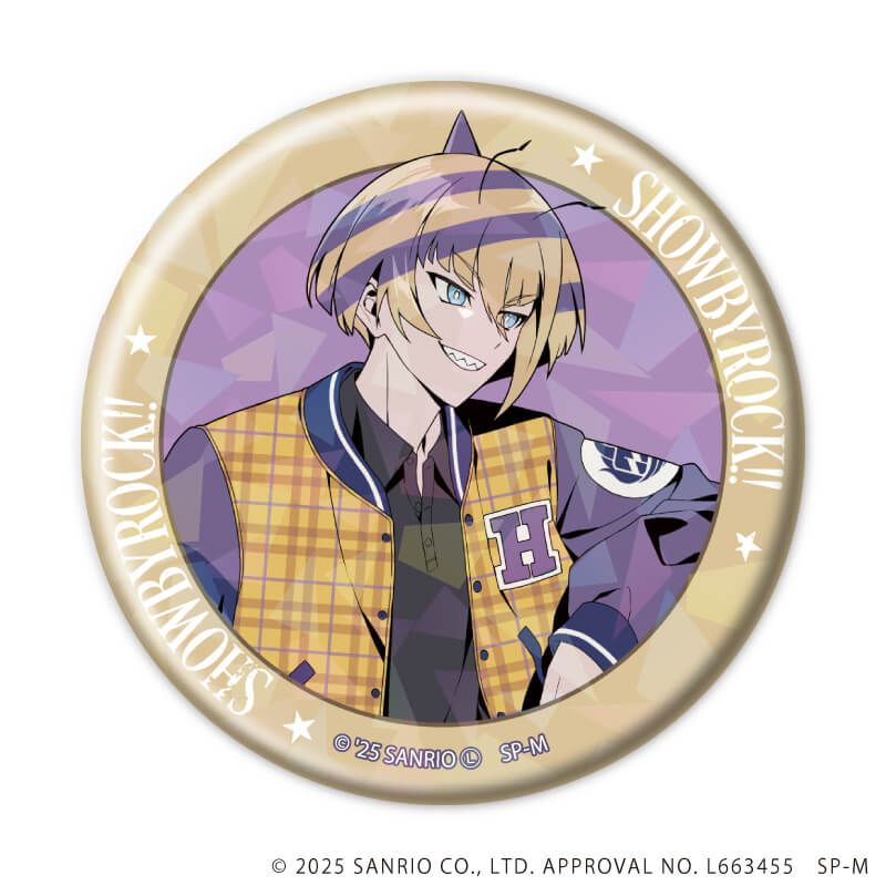 ホログラム缶バッジ(57mm)「SHOW BY ROCK!!」05/コンプリートセット(全8種)(描き下ろしイラスト)