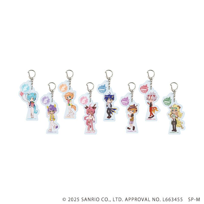 パーツ付きアクリルキーホルダー「SHOW BY ROCK!!」07/ブラインド(8種)(ミニキャライラスト)