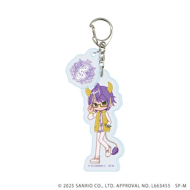 パーツ付きアクリルキーホルダー「SHOW BY ROCK!!」07/ブラインド(8種)(ミニキャライラスト)