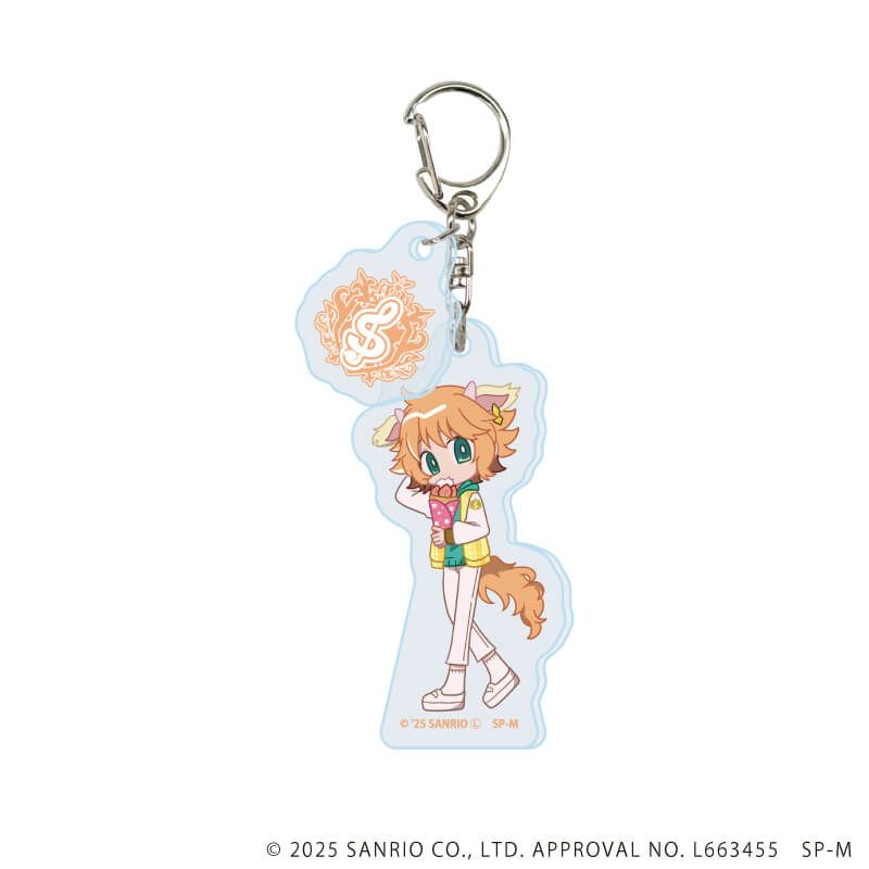 パーツ付きアクリルキーホルダー「SHOW BY ROCK!!」07/ブラインド(8種)(ミニキャライラスト)