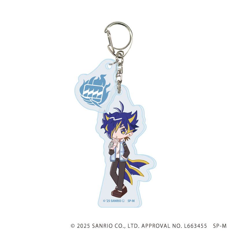 パーツ付きアクリルキーホルダー「SHOW BY ROCK!!」07/ブラインド(8種)(ミニキャライラスト)