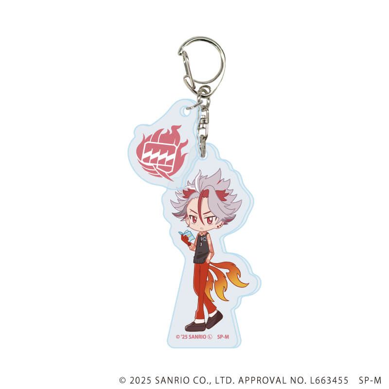 パーツ付きアクリルキーホルダー「SHOW BY ROCK!!」07/ブラインド(8種)(ミニキャライラスト)