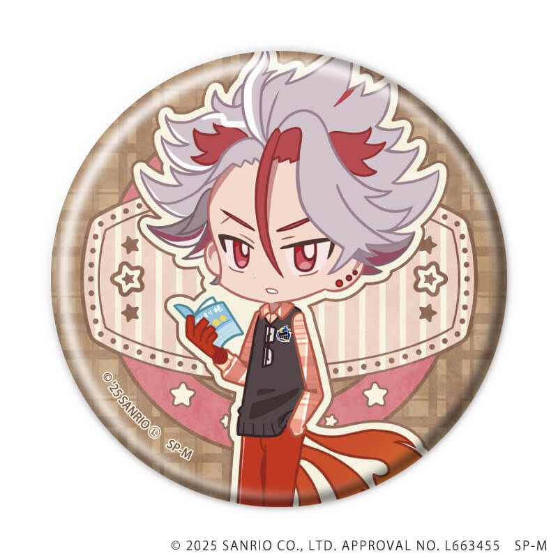 缶バッジ「SHOW BY ROCK!!」51/ブラインド(8種)(ミニキャライラスト)