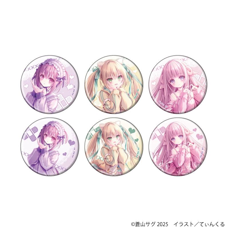 缶バッジ「ロウきゅーぶ！」01/コンプリートBOX(全6種)(描き下ろしイラスト)