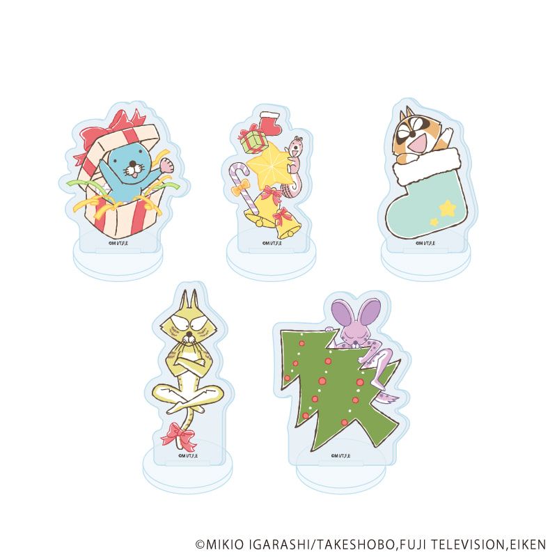 アクリルぷちスタンド「ぼのぼの」03/クリスマスver. コンプリートセット(全5種)(公式イラスト)