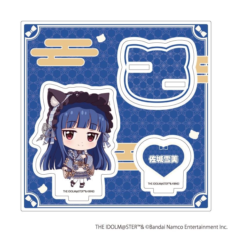 アクリルスタンドプレート「アイドルマスター シンデレラガールズ」04/佐城雪美 和洋可憐ver.(ミニキャライラスト)