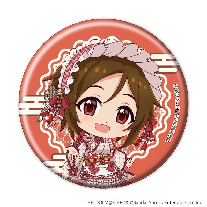 E-girls ミニ缶バッチ 缶バッジ「アイドルマスター シンデレラガールズ」14/和洋可憐ver