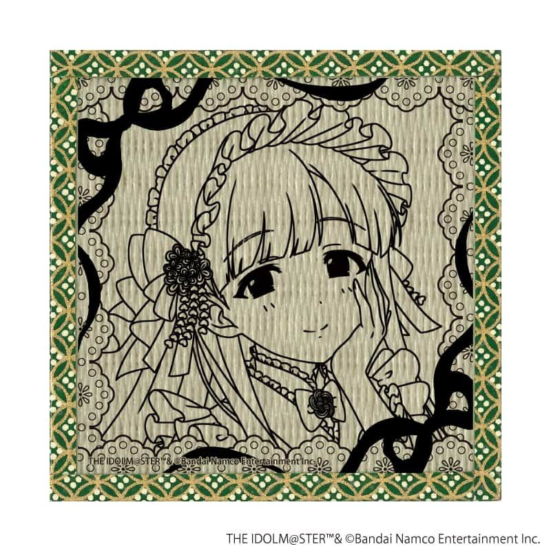 畳風和紙コースター「アイドルマスター シンデレラガールズ」01/小早川紗枝 和洋可憐ver.(描き下ろしイラスト)