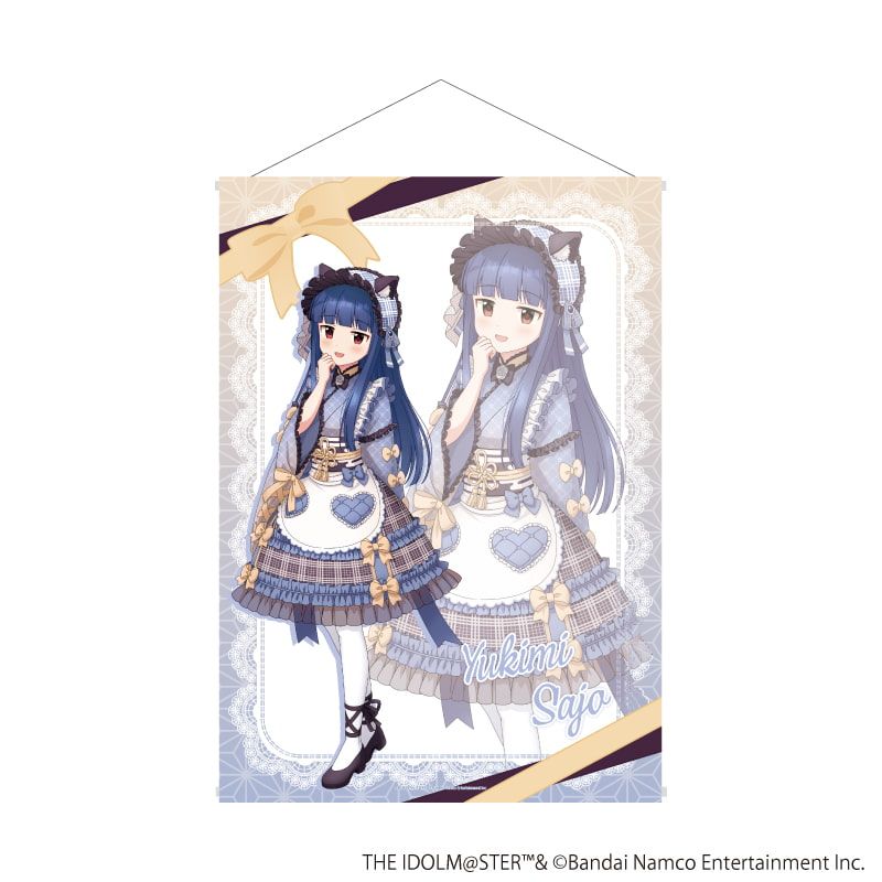 B2縦タペストリー「アイドルマスター シンデレラガールズ」06/佐城雪美 和洋可憐ver.(描き下ろしイラスト)