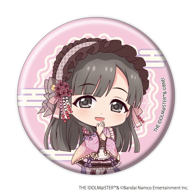 E-girls ミニ缶バッチ 缶バッジ「アイドルマスター シンデレラガールズ」14/和洋可憐ver