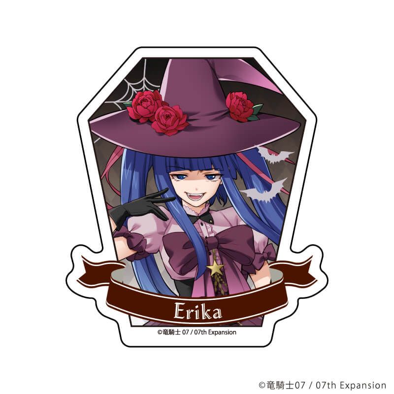 ダイカットステッカー「うみねこのなく頃に」07/古戸ヱリカ ハロウィンver.(描き下ろしイラスト)