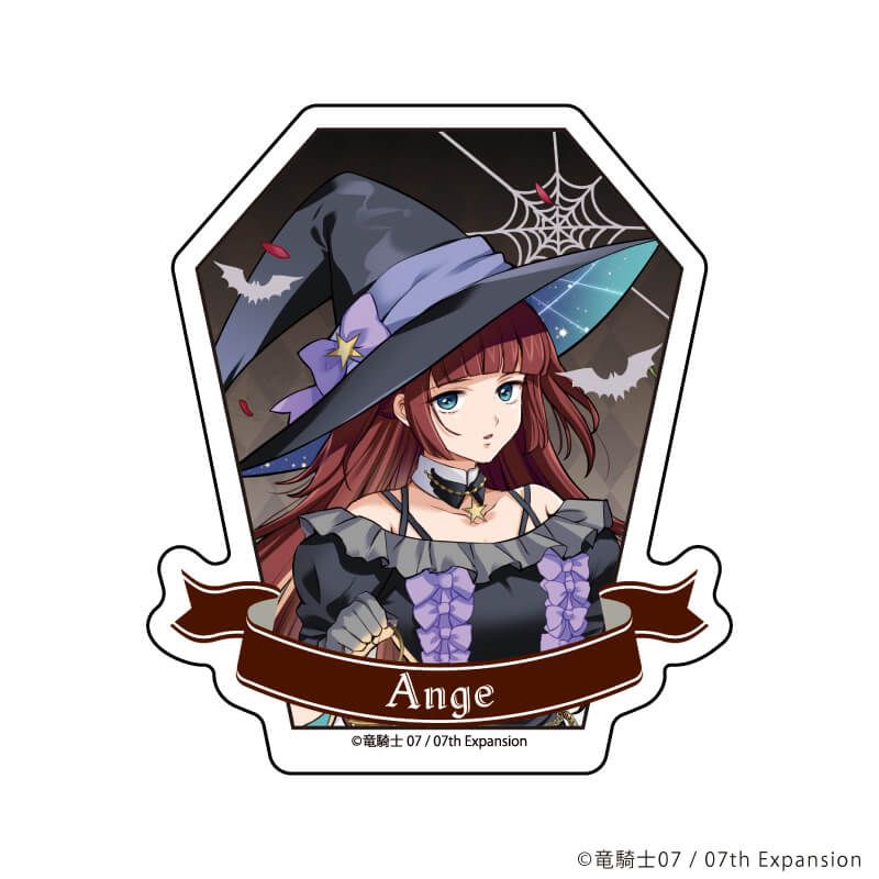 ダイカットステッカー「うみねこのなく頃に」05/右代宮縁寿 ハロウィンver.(描き下ろしイラスト)