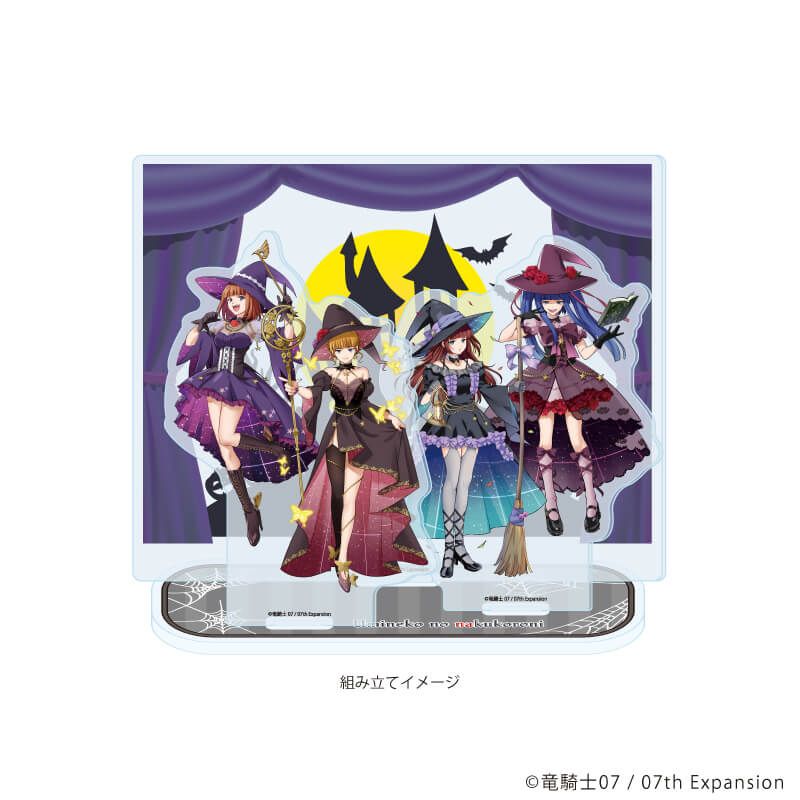 アクリルジオラマ「うみねこのなく頃に」02/集合デザイン ハロウィンver.(描き下ろしイラスト)