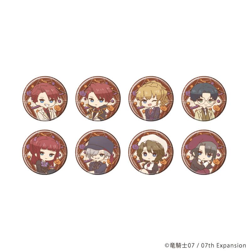 缶バッジ「うみねこのなく頃に」60/ハロウィンver. ブラインド(8種)(レトロアートイラスト)