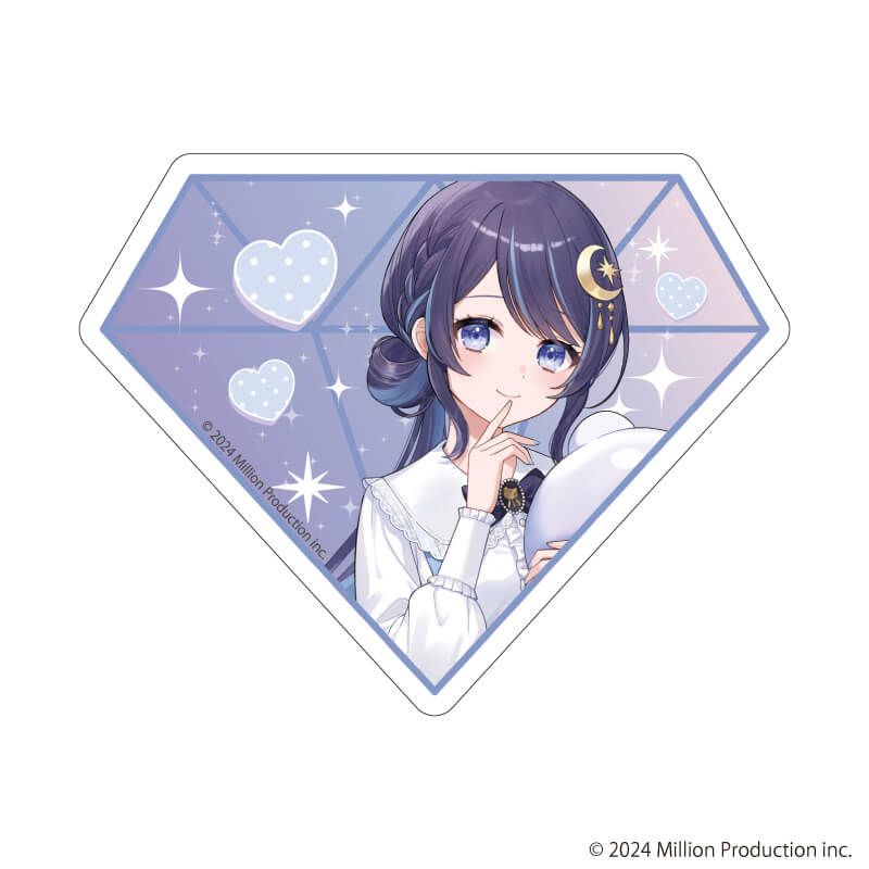 ダイカットステッカー「Million Production」13/ゆらぎゆら dreamy ver.(描き起こしイラスト)