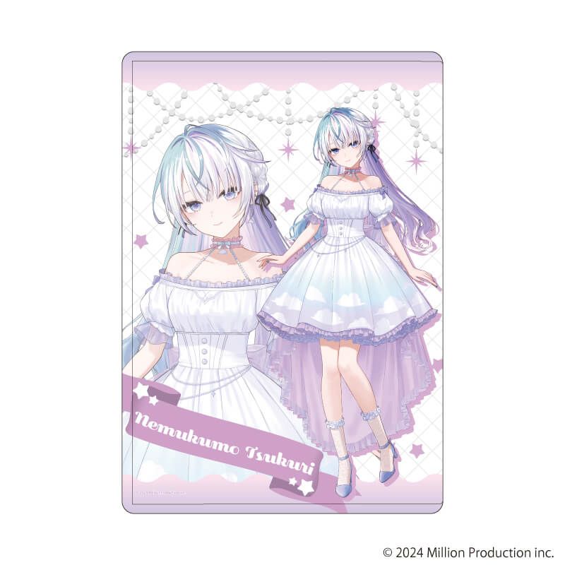 キャラクリアケース「Million Production」18/眠雲ツクリ dreamy ver.(描き起こしイラスト)