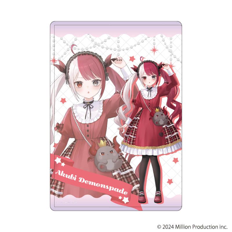 キャラクリアケース「Million Production」13/あくび・でもんすぺーど dreamy ver.(描き起こしイラスト)