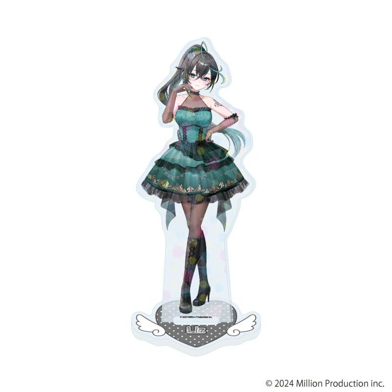 ホログラムアクリルスタンド「Million Production」07/雨夜リズ dreamy ver.(描き起こしイラスト)