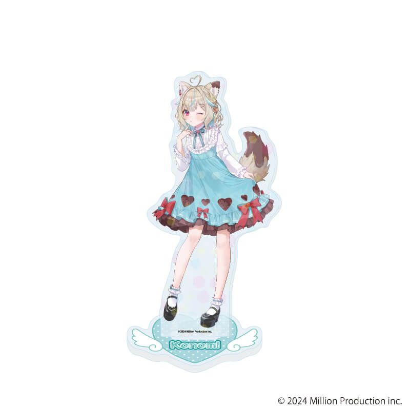 ホログラムアクリルスタンド「Million Production」01/甘狼このみ dreamy ver.(描き起こしイラスト)