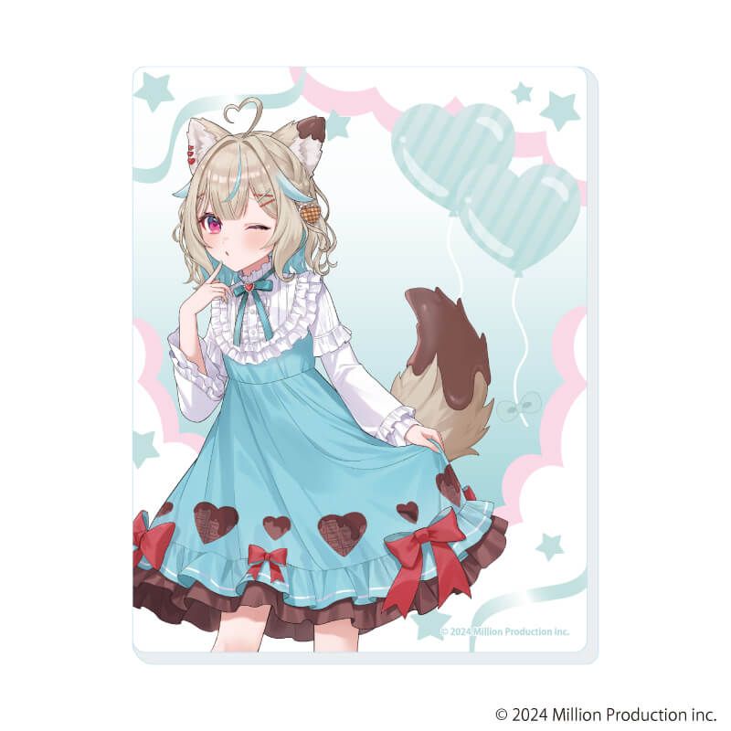 アクリルカード「Million Production」02/dreamy ver. コンプリートセット(全8種)(描き起こしイラスト)