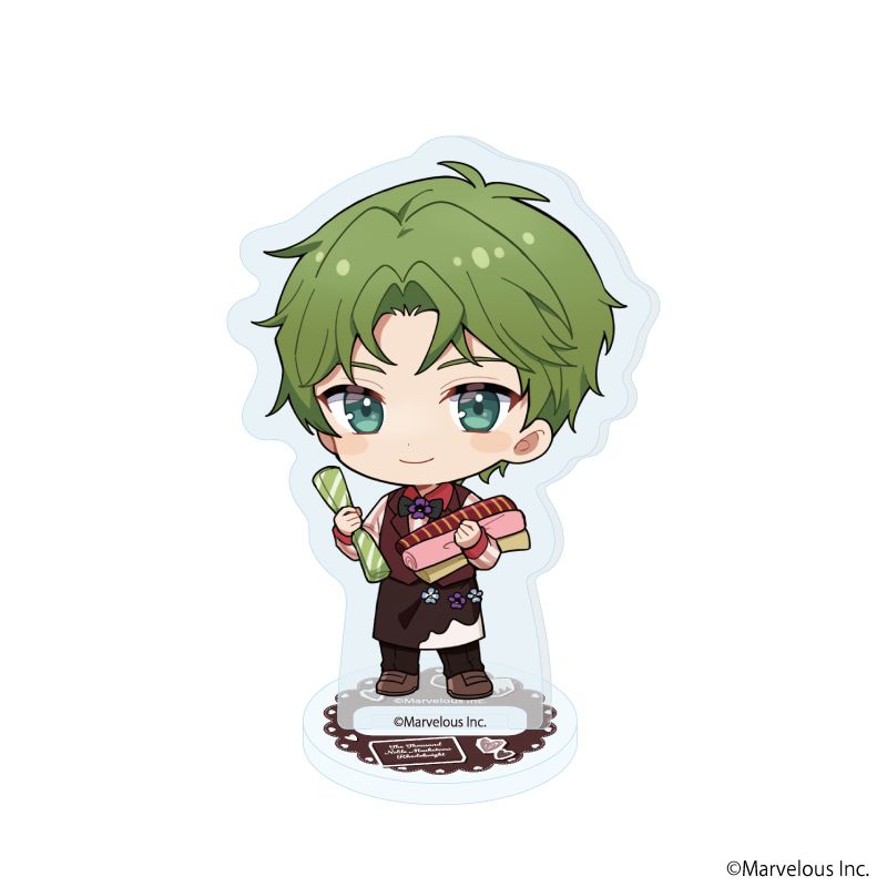 アクリルぷちスタンド「千銃士:Rhodoknight」52/バレンタインver. コンプリートセット(全11種)(ミニキャライラスト)