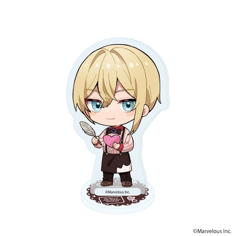 アクリルぷちスタンド「千銃士:Rhodoknight」52/バレンタインver. コンプリートセット(全11種)(ミニキャライラスト)