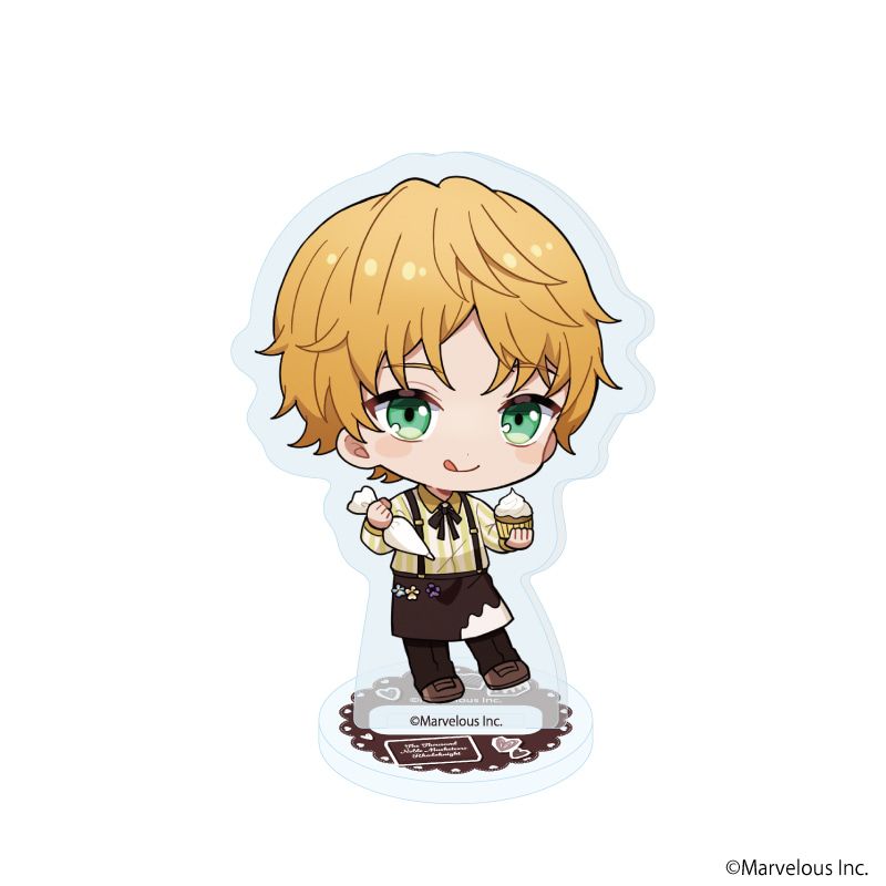 アクリルぷちスタンド「千銃士:Rhodoknight」52/バレンタインver. コンプリートセット(全11種)(ミニキャライラスト)