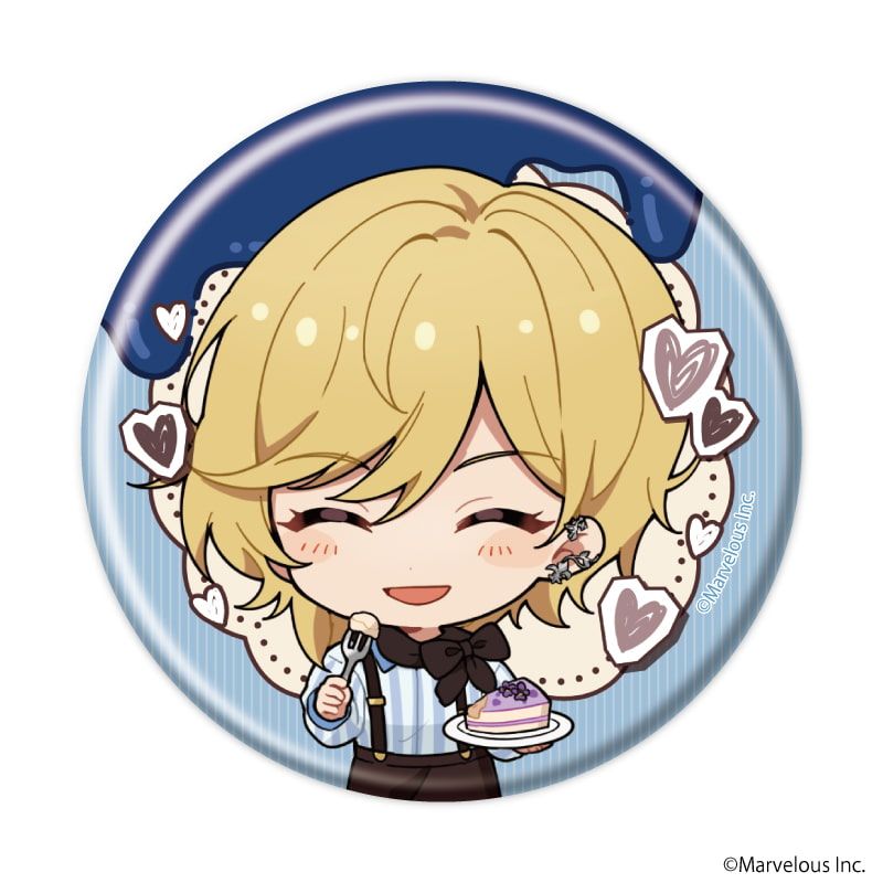 缶バッジ「千銃士:Rhodoknight」53/バレンタインver. コンプリートセット(全10種)(ミニキャライラスト)