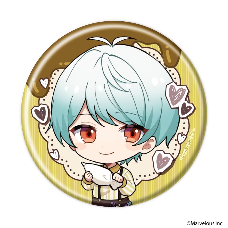 缶バッジ「千銃士:Rhodoknight」52/バレンタインver. コンプリートセット(全11種)(ミニキャライラスト)