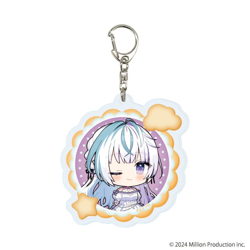 アクリルキーホルダー「Million Production」02/dreamy ver. ブラインド(8種)(ミニキャライラスト)