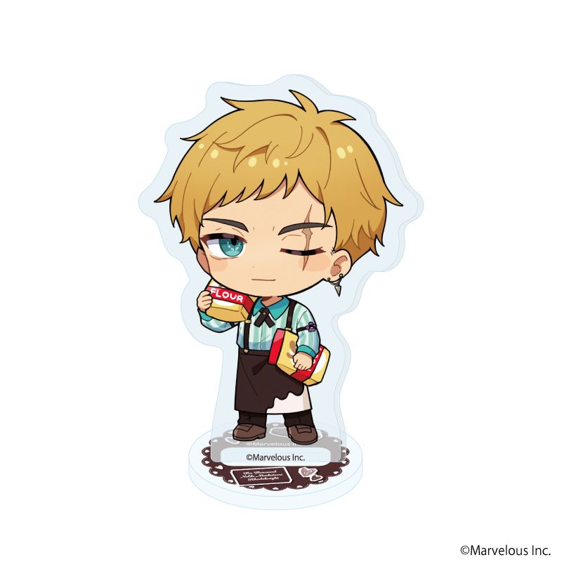 アクリルぷちスタンド「千銃士:Rhodoknight」54/バレンタインver. ブラインド(10種)(ミニキャライラスト)