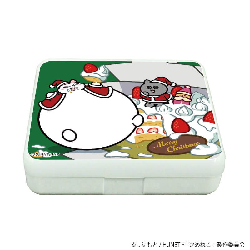 小物ケース「ンめねこ」02/ケーキver(描き下ろしイラスト)