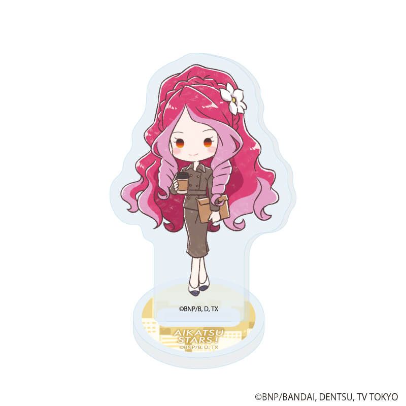 アクリルぷちスタンド「アイカツスターズ！」06/オフィスガールver. コンプリートセット(全7種)(グラフアートイラスト)