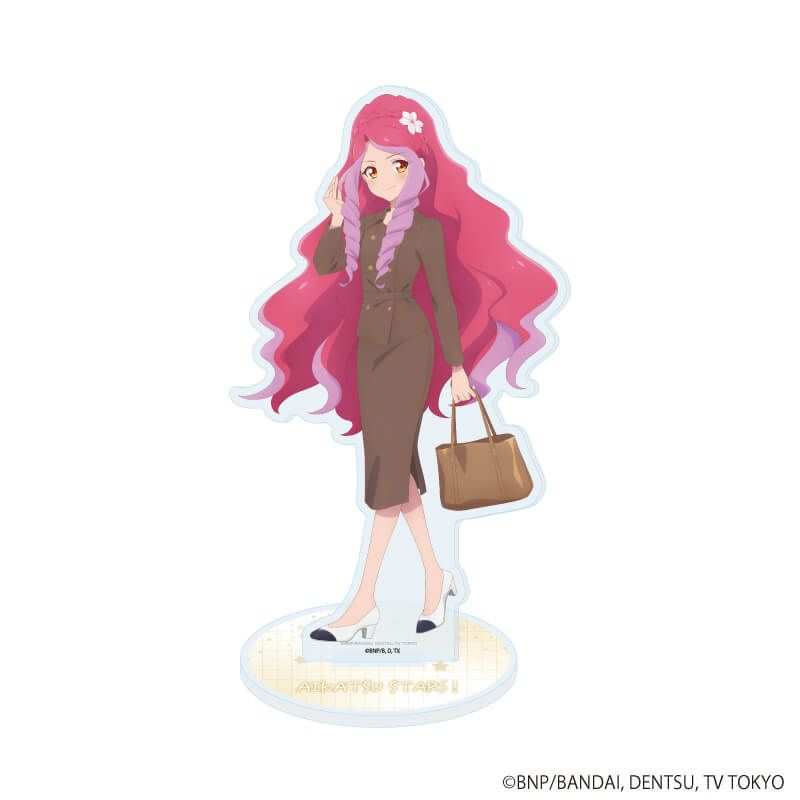 アクリルスタンド「アイカツスターズ！」16/エルザ・フォルテ オフィスガールver.(描き下ろしイラスト)