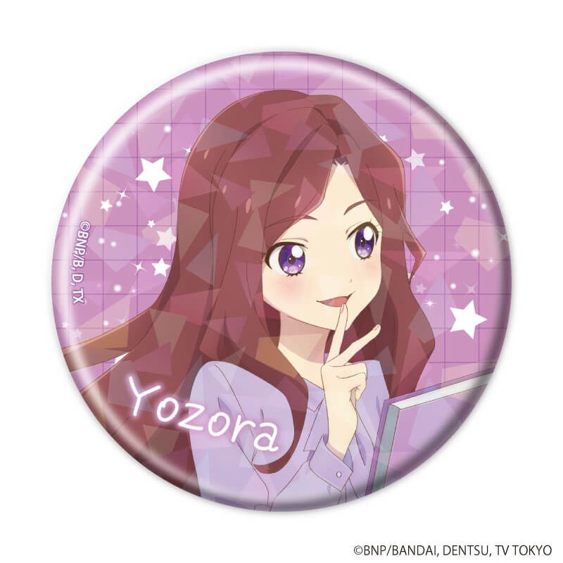 ホログラム缶バッジ(57mm)「アイカツスターズ！」01/オフィスガールver. コンプリートセット(全8種)(描き下ろしイラスト)