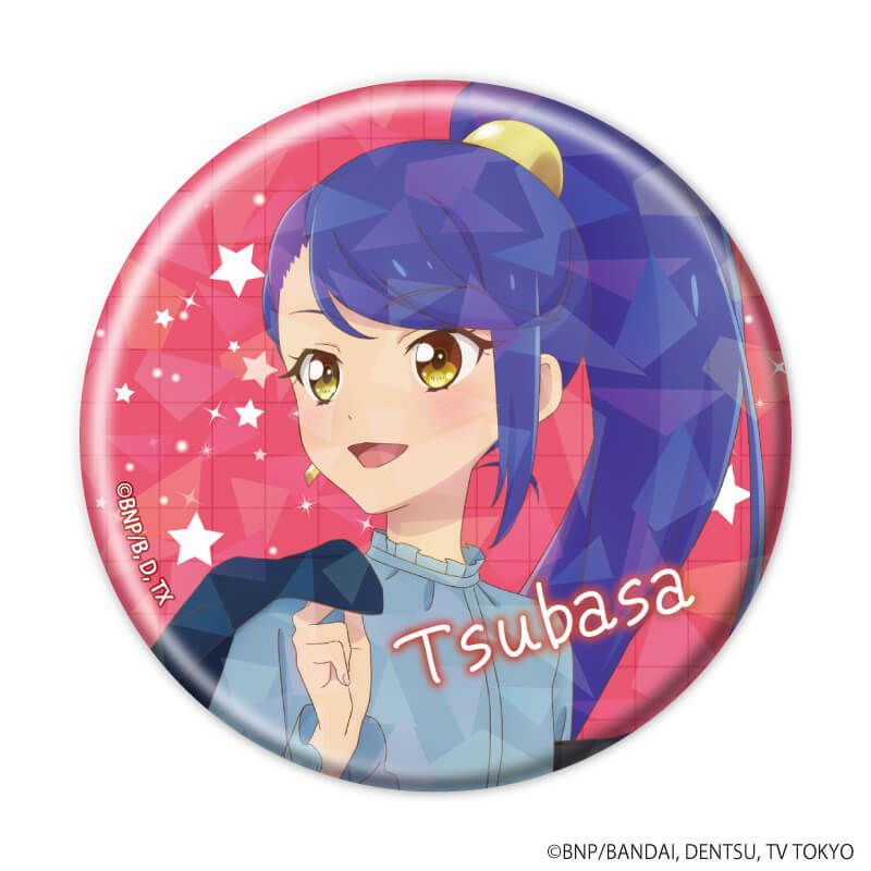 ホログラム缶バッジ(57mm)「アイカツスターズ！」01/オフィスガールver. コンプリートセット(全8種)(描き下ろしイラスト)