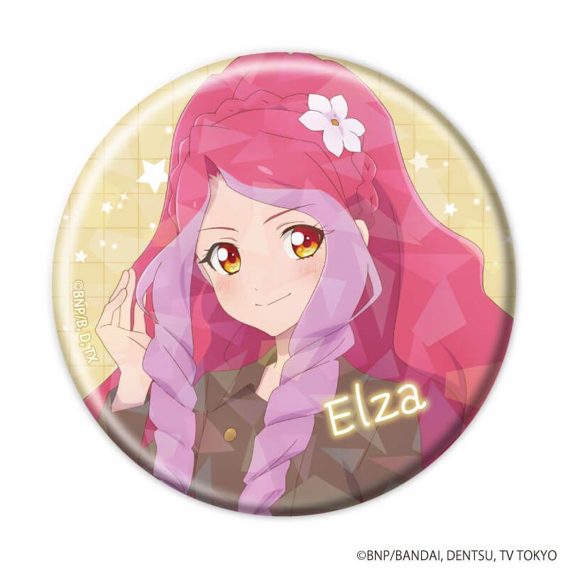 ホログラム缶バッジ(57mm)「アイカツスターズ！」01/オフィスガールver. コンプリートセット(全8種)(描き下ろしイラスト)