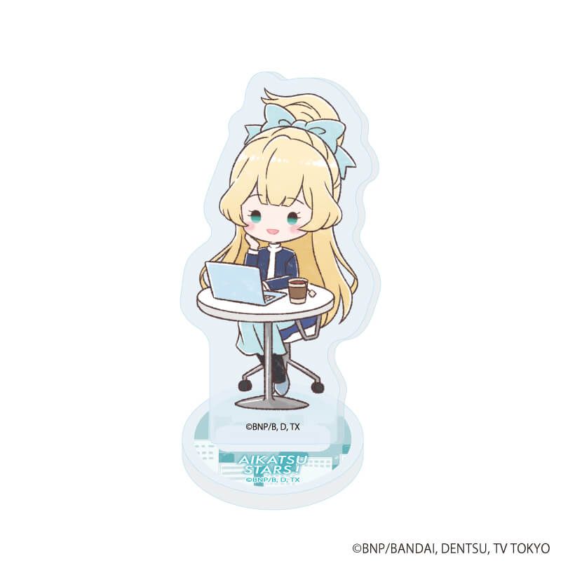 アクリルぷちスタンド「アイカツスターズ！」06/オフィスガールver. トレーディング(7種)(グラフアートイラスト)