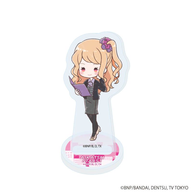 アクリルぷちスタンド「アイカツスターズ！」05/オフィスガールver. トレーディング(7種)(グラフアートイラスト)
