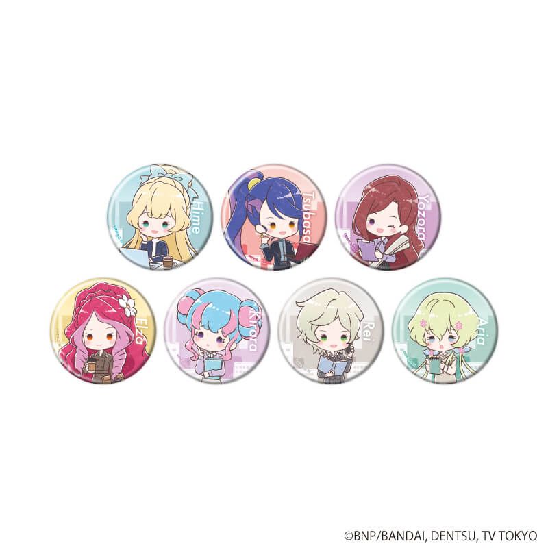 缶バッジ「アイカツスターズ！」09/オフィスガールver. トレーディング(7種)(グラフアートイラスト)