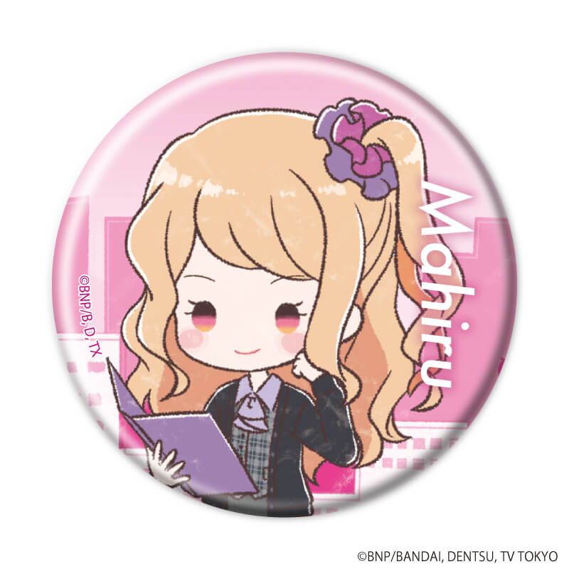 缶バッジ「アイカツスターズ！」08/オフィスガールver. トレーディング(7種)(グラフアートイラスト)