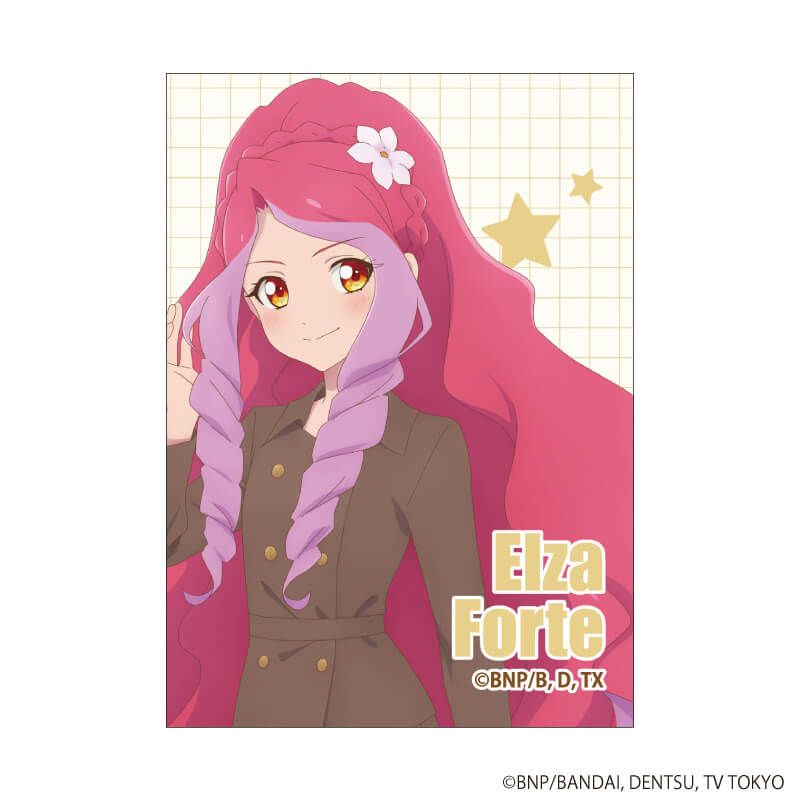 キャンバスボードミニ「アイカツスターズ！」03/オフィスガールver. トレーディング(8種)(描き下ろしイラスト)