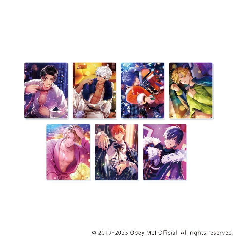 アクリルカード「Obey Me! Nightbringer」10/ブラインド(7種)(公式イラスト)