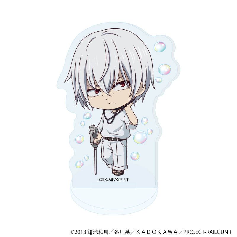 アクリルぷちスタンド「とある科学の超電磁砲Ｔ」08/バブルver. コンプリートBOX(全5種)(ミニキャライラスト)