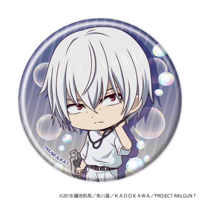 缶バッジ「とある科学の超電磁砲Ｔ」27/バブルver. コンプリートBOX(全5種)(ミニキャライラスト)