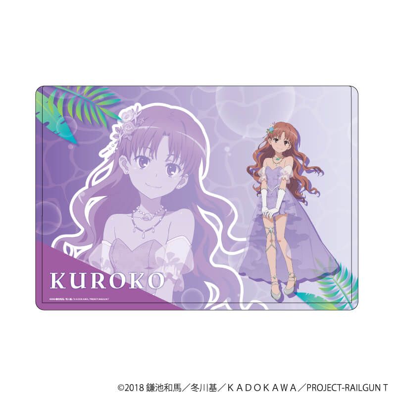 キャラクリアケース「とある科学の超電磁砲Ｔ」08/白井黒子 マーメイドドレスver.(描き下ろしイラスト)