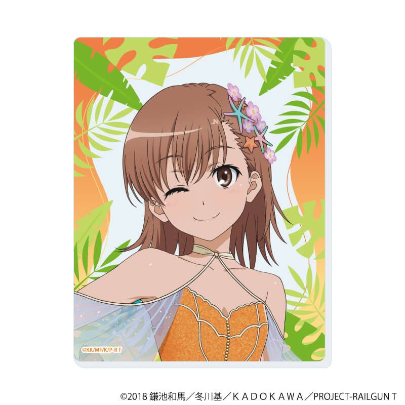 アクリルカード「とある科学の超電磁砲Ｔ」04/マーメイドドレスver. コンプリートBOX(全6種)(描き下ろしイラスト)